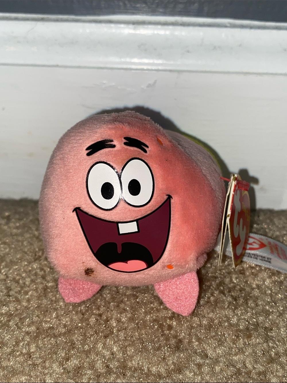 TY Beanie Teeny Tys 4” 2017 Patrick Star Stackable Plush